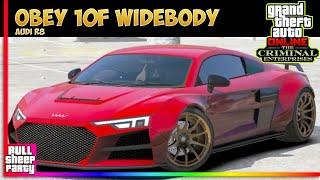 The New Obey 10F Widebody Custom ( AUDI R8 ) GTA 5 Online Review & Customization - IS IT WORTH IT?