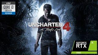 Uncharted 4 Gameplay with i3 10100f and RTX 2060 6gb (Ultra Setting)