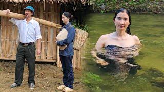 Kind Man Renovates Old Bamboo House for Homeless Girl. But Danger Lurks ! | LyTieuNgoc