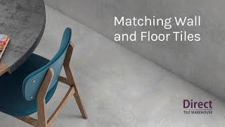 Matching Wall and Floor Tiles for a Seamless Look | Interior Design Trend