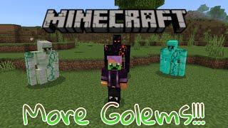 More Golems in Minecraft!!! | Minecraft Mod showcase