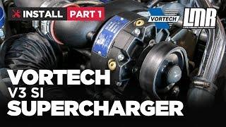 How To Install Fox Body Mustang Vortech V3 Supercharger - Part 1