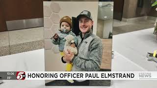 Honoring officer Paul Elmstrand