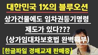 [경매사령관 400강]상가건물에도 임차권등기명령 제도가 있다???(상가임대차보호법 완벽해부)