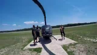 Helicopter Beach Jump