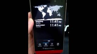 How to get the Porsche Design Clock on BlackBerry Z10