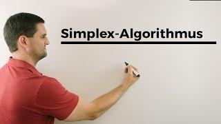 Simplex-Algorithmus, Ablauf, Alternativer Ansatz, Lineare Optimierung, Mathe by Daniel Jung