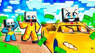 HK FROST’s BIRTH to MILLIONAIRE in Minecraft!