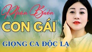 PHẬN BUỒN CON GÁI | từ ngày yêu nhau anh hứa rất nhiều | ST: VINH SỬ | TRÌNH BÀY: PHƯƠNG DUNG