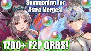 1700+ F2P Orbs! Summoning for Astra Mythic Merges! | Fire Emblem Heroes [FEH]