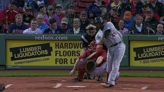 DET@BOS: Hunter lines an RBI single to left