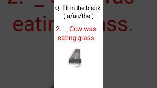 english grammar test and quiz / grammar quick test #Shorts #grammar