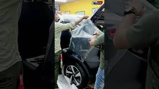 MG Electric getting PPF | Paint Protection Film | 2022 #2022 #shorts #youtubeshorts