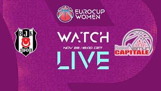 Besiktas JK v Basket Namur Capitale | Full Basketball Game | EuroCup Women 2024-25