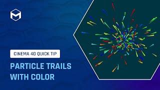 #C4DQuickTip 138: Particle Trails with Color in Cinema 4D