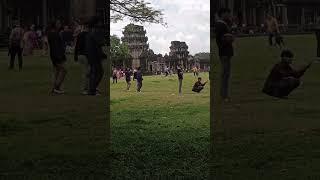 Angkor Wat, Cambodia #angkorwat #monkey #usa #love #monkeylove #cute #