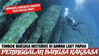 Penemuan Misterius TEMBOK BAWAH LAUT PAPUA Jayapura Wall