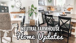 Finally Revealing My Home Changes  Farmhouse Home Updates & Tour