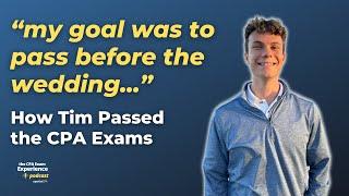 How Tim Passed the CPA Exams While Being Extremely Busy