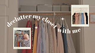 Decluttering My Closet (72 items to 31) as a Hijabi Minimalist  | MINIMALISM