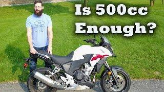is Honda CB500X Big enough for a Man ?