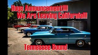 Tennessee Bound!!! The Daily Misfire Family is Leaving California For Tennessee!!!