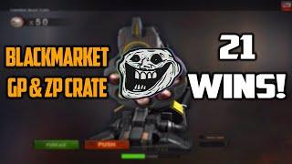 Crossfire West : 21 BLACK MARKET WINS!!!