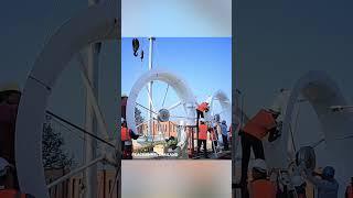 This brim on a wind turbine increases output by 2-3 times