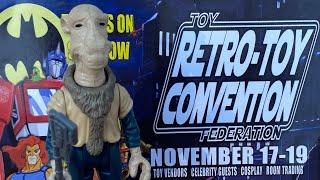 Toy Bounty Hunter goes to Toy Federation RETRO-TOY CONVENTION 2023!