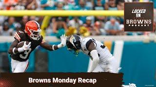 Reaction Monday Cleveland Browns news and thoughts from victory over Jacksonville