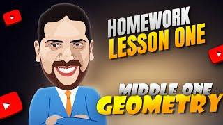 Middle 1  | HW Lesson 1 Geometry |