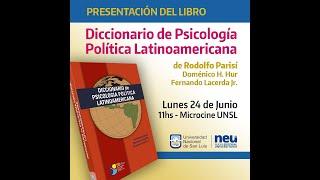 Presentación del libro: Diccionario de Psicología Política Latinoamericana