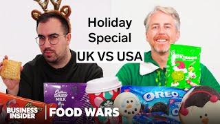 UK vs USA Holiday Special | Food Wars | Insider Food