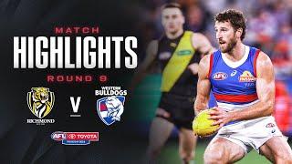 Richmond v Western Bulldogs Highlights | Round 9, 2024 | AFL