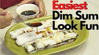 Look Fun Or Chee Cheung Fun | Delicious and Fast To Make | One of the EASIEST Dim Sums to make
