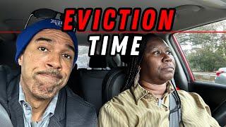 We had to evict a tenant live for not paying rent