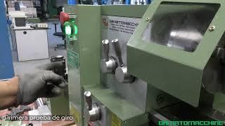 Multitech Super 800.3L Lathe-Milling Machine Spin Test