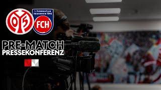 Die PK vor dem Spiel gegen Heidenheim | #M05FCH | #05ertv | Saison 2023/24