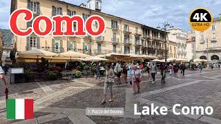 Como, Italy  4K Walking Tour - June 2024