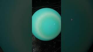 Erde mit Uranus getauscht 🪐 #weltraum #simulation #universum