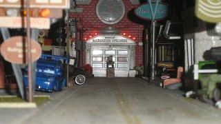 Mon diorama radiator springs CARS