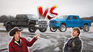 Ultimate Cummins F250 Vs CboysTV Filmer "Cheeto Truck"