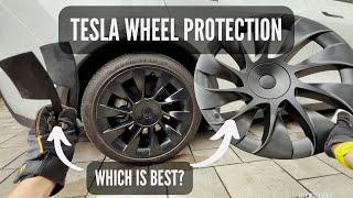 Tesla BEST Way To Protect Your Wheels! EVBASE Wheel Cover