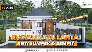 Design Rumah Minimalis 1 Lantai Tapi Tidak Sempit