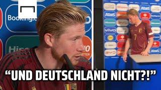 De Bruyne nennt Journalisten "dumm" und verlässt genervt die PK!  | Belgien 0:1 Frankreich