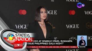 Ilang Kapuso at Sparkle Stars, rumampa sa "Vogue Philippines Gala Night" | SONA