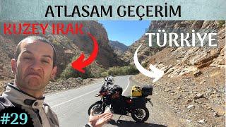 Hakkari'den Şırnak'a, KUZEY IRAK sınırında motosiklet yolculuğu