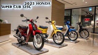 New 2025 Honda Super Cub 125cc: New Features, Design, and Performance Review!!