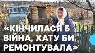 «Кінчилася б війна, хату би ремонтувала». Як у селі Маяки на Донеччині люди відновлюють будинки