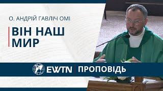 "Він шаш мир" Проповідь о. Андрія Гавліча ОМІ